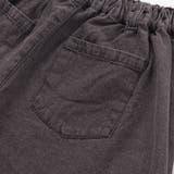 【 ニコ☆プチ 掲載 】オーバーダイショートデニムパンツ(130~160cm) | ZIDDY | 詳細画像12 