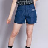 ネイビー | ラメデニムボトム(130~160cm) | ZIDDY