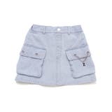 チェーン付きショートボトム(130~160cm) | ZIDDY | 詳細画像8 