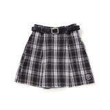 合皮ベルト付きチェックスカパン(130~160cm) | ZIDDY | 詳細画像13