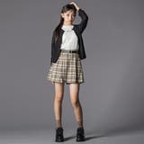 合皮ベルト付きチェックスカパン(130~160cm) | ZIDDY | 詳細画像7