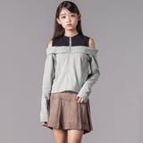スエードポンチプリーツスカパン(130~160cm) | ZIDDY | 詳細画像9 
