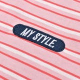 ロゴ刺繍ボーダーTシャツ(130~160cm) | ZIDDY | 詳細画像15 