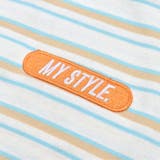ロゴ刺繍ボーダーTシャツ(130~160cm) | ZIDDY | 詳細画像9 
