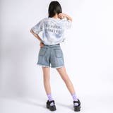 メタルプリントドロストタイダイTシャツ(130~160cm) | ZIDDY | 詳細画像3 