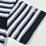 【 ニコ☆プチ 掲載 】マルチボーダーTシャツ(130~160cm) | ZIDDY | 詳細画像11 