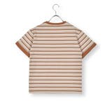 【 ニコ☆プチ 掲載 】マルチボーダーTシャツ(130~160cm) | ZIDDY | 詳細画像15 