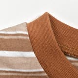 【 ニコ☆プチ 掲載 】マルチボーダーTシャツ(130~160cm) | ZIDDY | 詳細画像16 