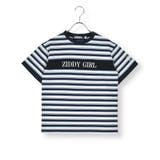 【 ニコ☆プチ 掲載 】マルチボーダーTシャツ(130~160cm) | ZIDDY | 詳細画像6 