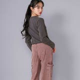 【 ニコ☆プチ 掲載 】プレグラピグメントTシャツ(130~160cm) | ZIDDY | 詳細画像4 