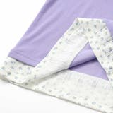 【 ニコ☆プチ 掲載 】クロスネック裾花柄Tシャツ(130~160cm) | ZIDDY | 詳細画像18 