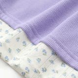 【 ニコ☆プチ 掲載 】クロスネック裾花柄Tシャツ(130~160cm) | ZIDDY | 詳細画像20 