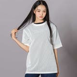 オーバーメッシュTシャツ＆半袖Tシャツセット(130~160cm) | ZIDDY | 詳細画像1 