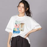 ホワイト | フォトプリント半袖Tシャツ(130~160cm) | ZIDDY