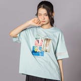 グリーン | フォトプリント半袖Tシャツ(130~160cm) | ZIDDY