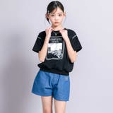 ネックレス付きバラモチーフTシャツ(130~160cm) | ZIDDY | 詳細画像7