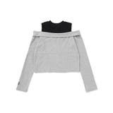 オフショルダージップトップス(130~160cm) | ZIDDY | 詳細画像14 