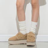 【 ニコ☆プチ 掲載 】厚底ムートンブーツ(21~24cm) | ZIDDY | 詳細画像3 