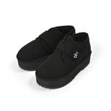 ブラック | 【 ニコ☆プチ 掲載 】厚底ムートンブーツ(21~24cm) | ZIDDY