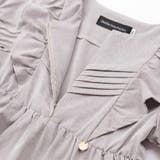 センタータックパフスリーブワンピース(95~150cm) | BeBe Petits Pois Vert | 詳細画像13 