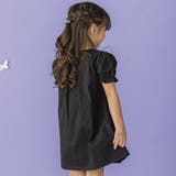 フロント刺しゅうタックパフスリーブワンピース(95~150cm) | BeBe Petits Pois Vert | 詳細画像6 