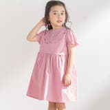 スカラップポイントワンピース(95~150cm) | BeBe Petits Pois Vert | 詳細画像1