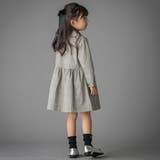 グレンチェック襟リボンワンピース(95~150cm) | BeBe Petits Pois Vert | 詳細画像4 
