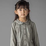 グレンチェック襟リボンワンピース(95~150cm) | BeBe Petits Pois Vert | 詳細画像6 