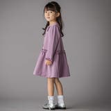 リボンフリルAラインワンピース(95~150cm) | BeBe Petits Pois Vert | 詳細画像4 