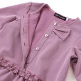 リボンフリルAラインワンピース(95~150cm) | BeBe Petits Pois Vert | 詳細画像9 