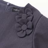 立体花モチーフ斜めタックワンピース(95~150cm) | BeBe Petits Pois Vert | 詳細画像11 