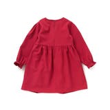 立体花モチーフ斜めタックワンピース(95~150cm) | BeBe Petits Pois Vert | 詳細画像7 