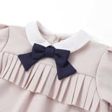 ポンチ胸プリーツ長袖ワンピース(95~150cm) | BeBe Petits Pois Vert | 詳細画像11 