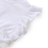 立体花レースノースリーブカーディガン+バルーンスカートワンピースセットベビー | BeBe Petits Pois Vert | 詳細画像13