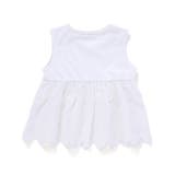 立体花綿刺しゅうレースセットアップ(95~150cm) | BeBe Petits Pois Vert | 詳細画像11