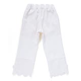 立体花綿刺しゅうレースセットアップ(95~150cm) | BeBe Petits Pois Vert | 詳細画像12