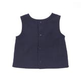 【前後着用可能】ノースリーブブラウス+タックキュロットパンツセットアップ(95~… | BeBe Petits Pois Vert | 詳細画像12 