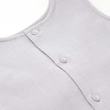 【前後着用可能】ノースリーブブラウス+タックキュロットパンツセットアップ(95~… | BeBe Petits Pois Vert | 詳細画像18 