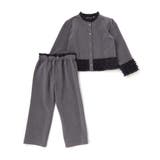 シフォンフリルブラウス+ロングパンツセットアップ(95~150cm) | BeBe Petits Pois Vert | 詳細画像19 