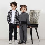 シフォンフリルブラウス+ロングパンツセットアップ(95~150cm) | BeBe Petits Pois Vert | 詳細画像7 