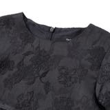 【お揃い】花刺しゅうジャガードワンピース+リブタートル2点セット(95~150c… | BeBe Petits Pois Vert | 詳細画像9 