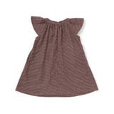 千鳥チェックラグランギャザースリーブワンピース(95~150cm) | BeBe Petits Pois Vert | 詳細画像7 