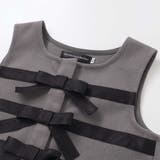 3段リボンAラインジャンパースカート(95~150cm) | BeBe Petits Pois Vert | 詳細画像10 