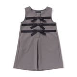 3段リボンAラインジャンパースカート(95~150cm) | BeBe Petits Pois Vert | 詳細画像8 