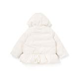 フリル襟スカラップタフタダウンコート(95~160cm) | BeBe Petits Pois Vert | 詳細画像12