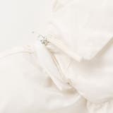 フリル襟スカラップタフタダウンコート(95~160cm) | BeBe Petits Pois Vert | 詳細画像14