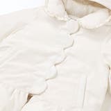 フリル襟スカラップタフタダウンコート(95~160cm) | BeBe Petits Pois Vert | 詳細画像17