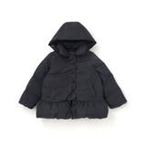 フリル襟スカラップタフタダウンコート(95~160cm) | BeBe Petits Pois Vert | 詳細画像25