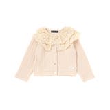 なわ編みニット襟フリルカーディガン(95~150cm) | BeBe Petits Pois Vert | 詳細画像10 