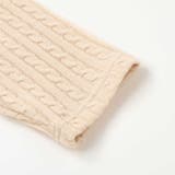 なわ編みニット襟フリルカーディガン(95~150cm) | BeBe Petits Pois Vert | 詳細画像14 